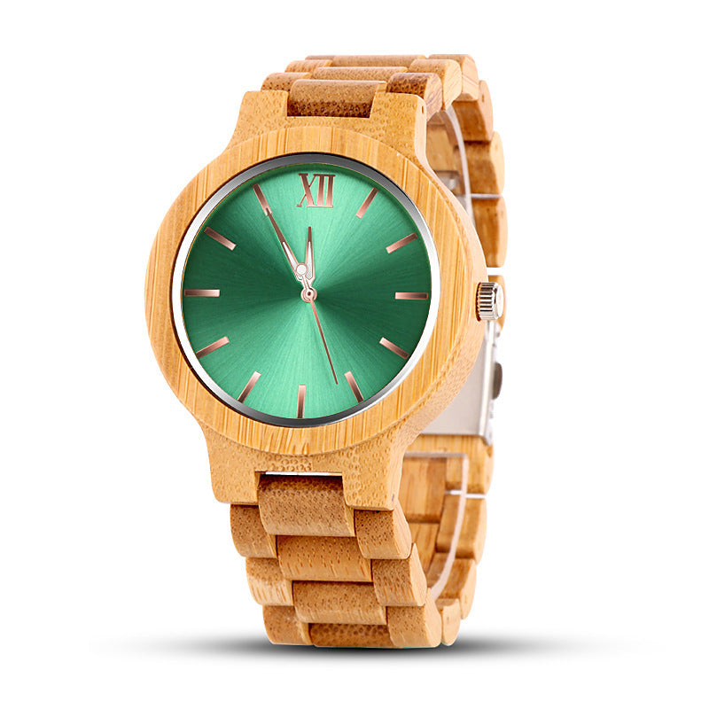 Wooden Watch - Precision and Elegance in Quartz 