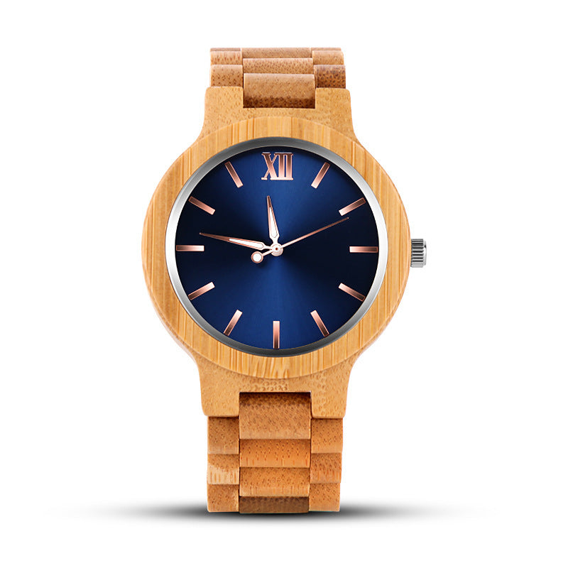 Wooden Watch - Precision and Elegance in Quartz 