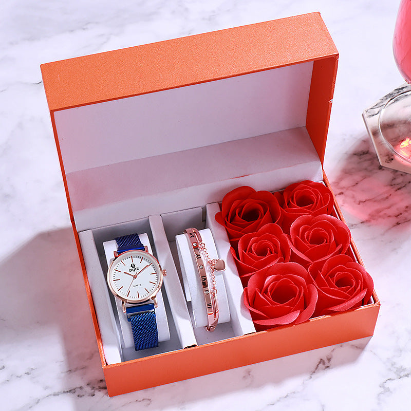 Set de Reloj Harajuku para Mujer - Edición San Valentín