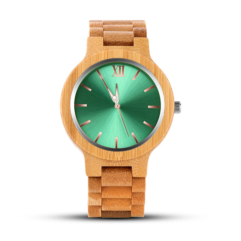 Wooden Watch - Precision and Elegance in Quartz 