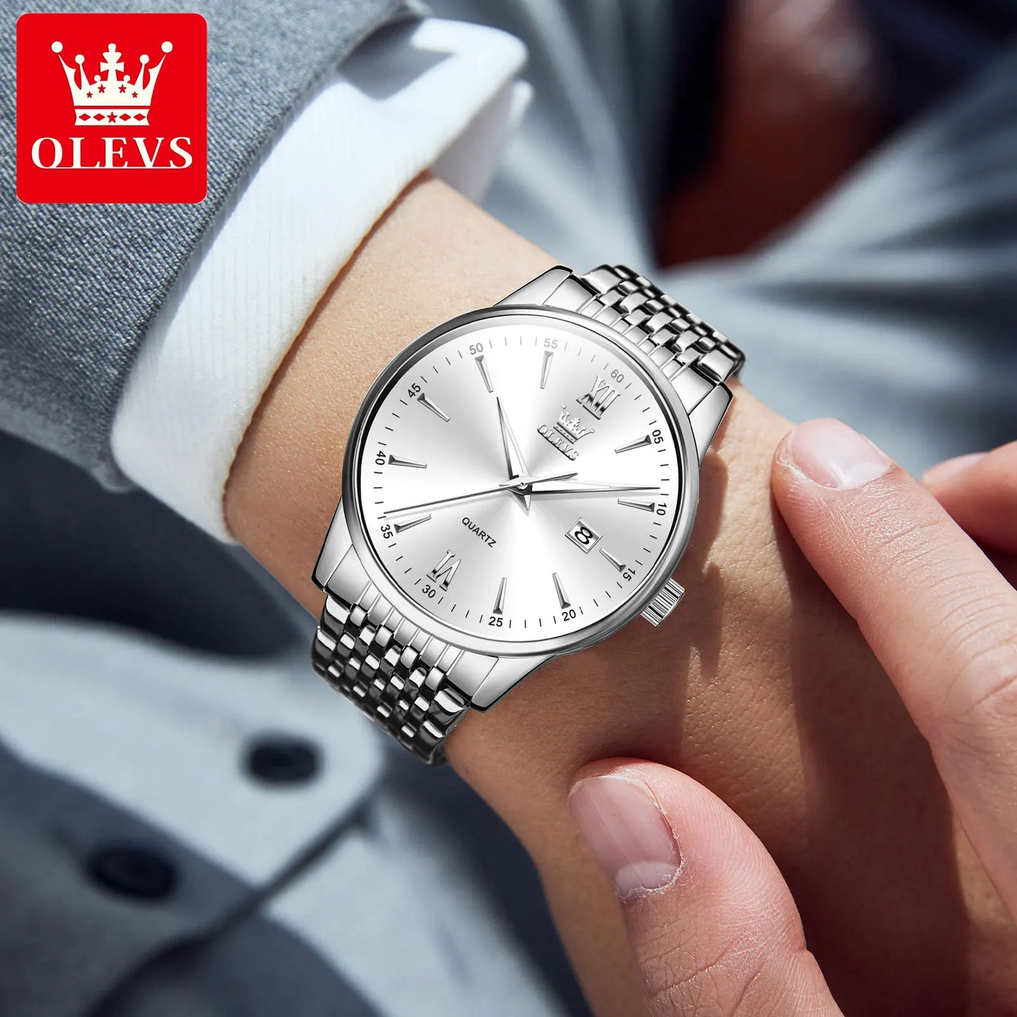 Reloj de Hombre OLEVS 5009 – Elegancia y Funcionalidad