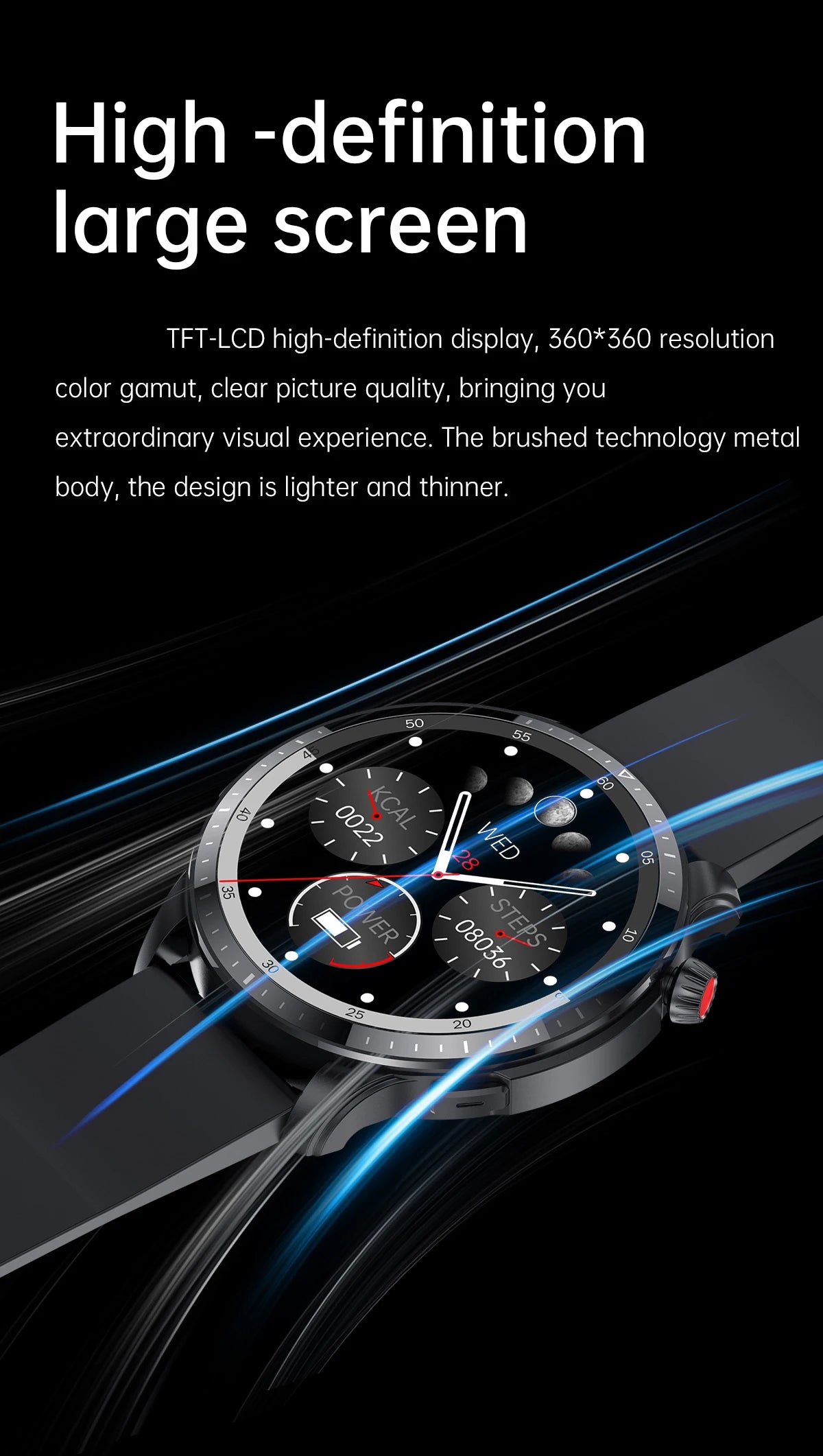 Smartwatch Aifeec GTR4 - Tecnología Avanzada