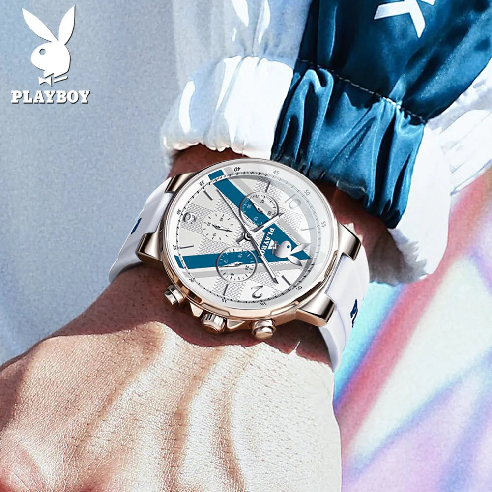 PLAYBOY 3046 - Reloj de Cuarzo con Resistencia al Agua