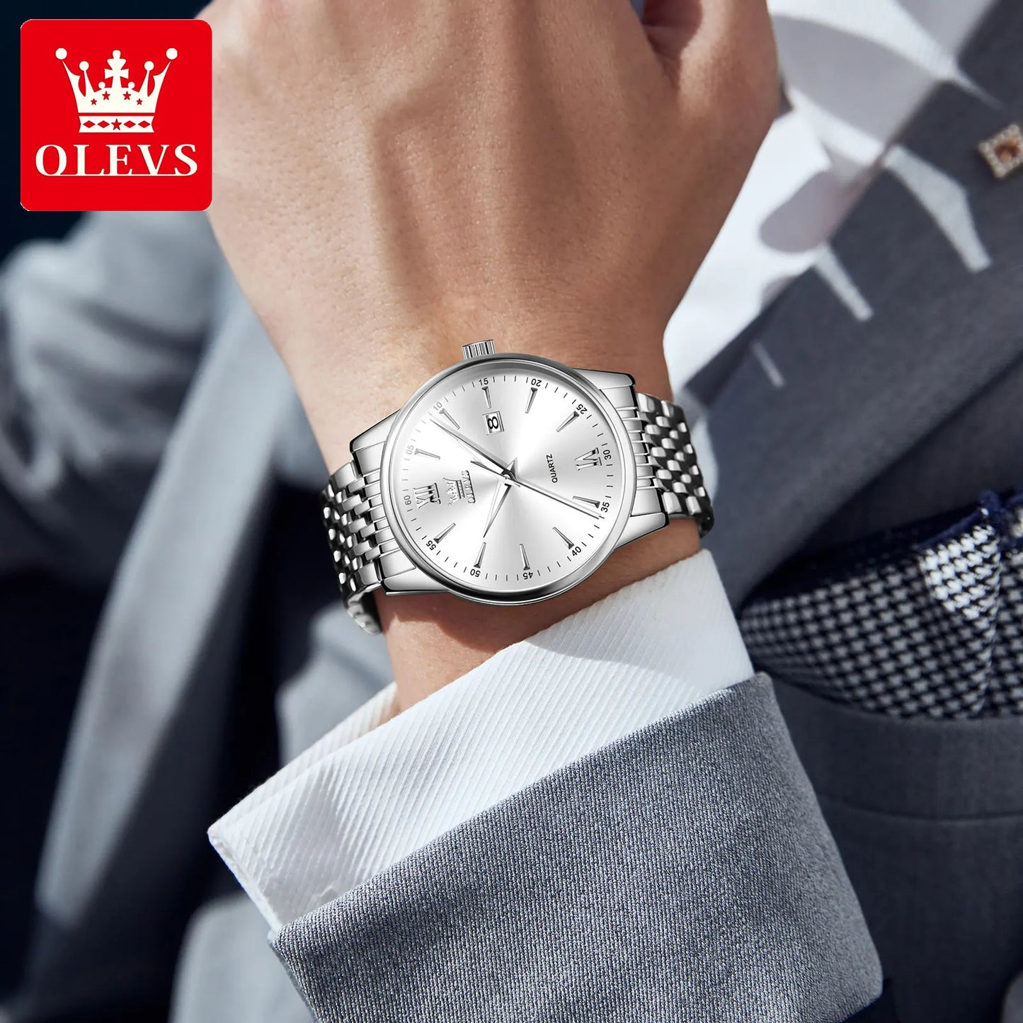 Reloj de Hombre OLEVS 5009 – Elegancia y Funcionalidad